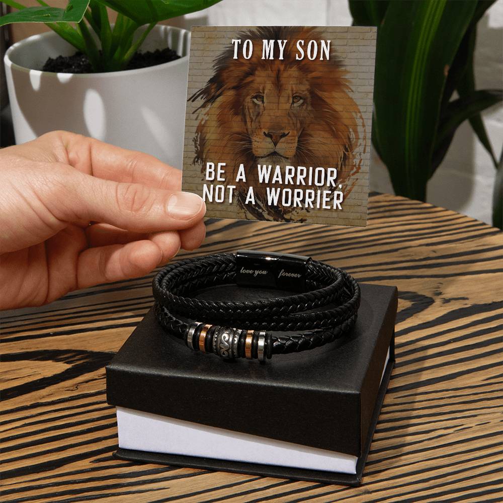 To My Son - Bracelet - Love You Forever Bracelet