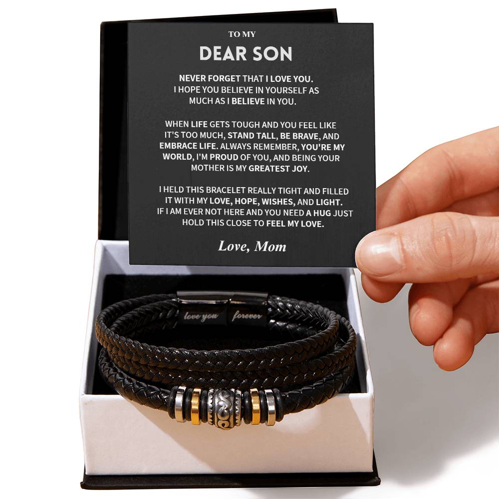 Son Gift-Bracelet - Love You Forever Bracelet