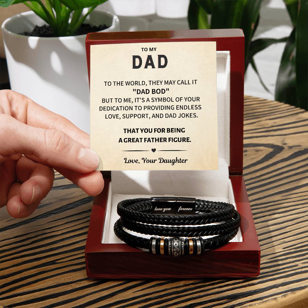 Great Father - Love You Forever Bracelet