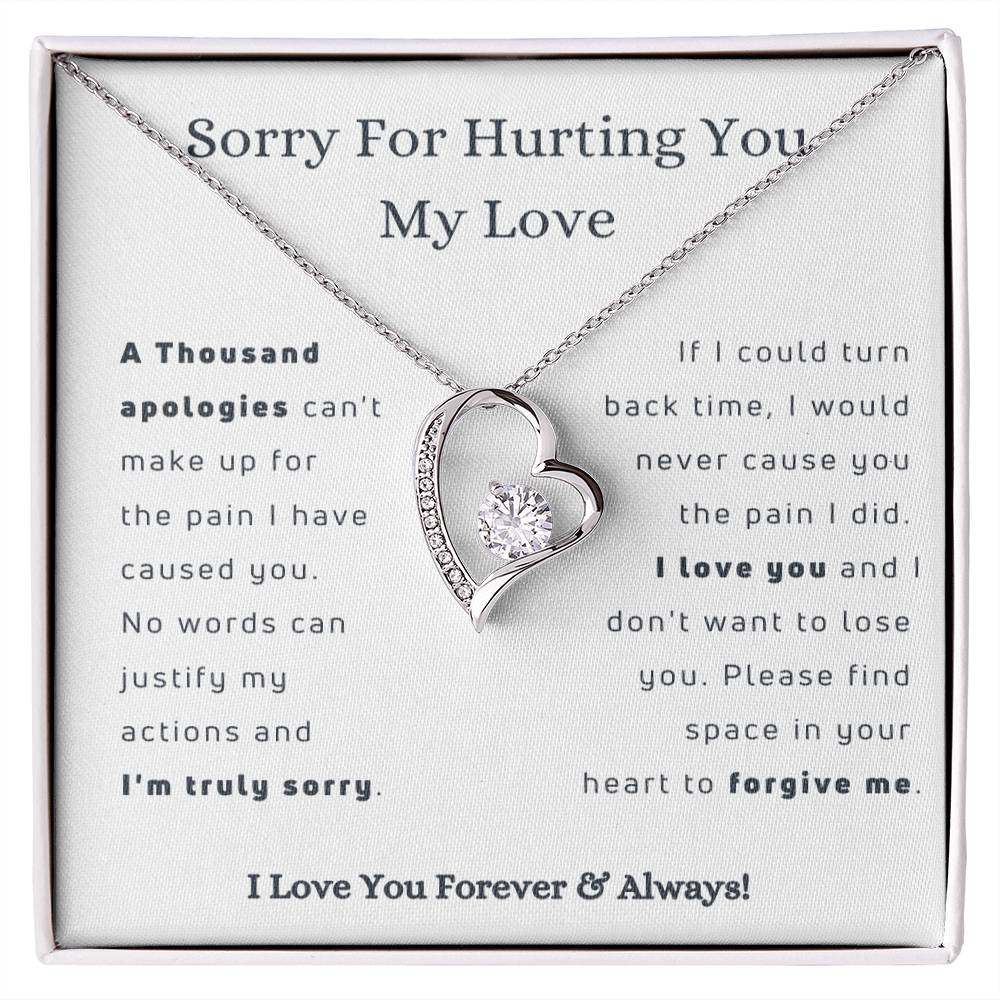 Sorry My Love - Forever Love Necklace