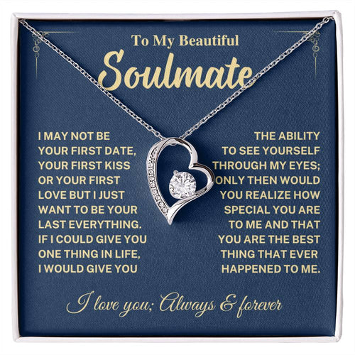 Soulmate Gift-Forever Love Necklace Forever Love Necklace