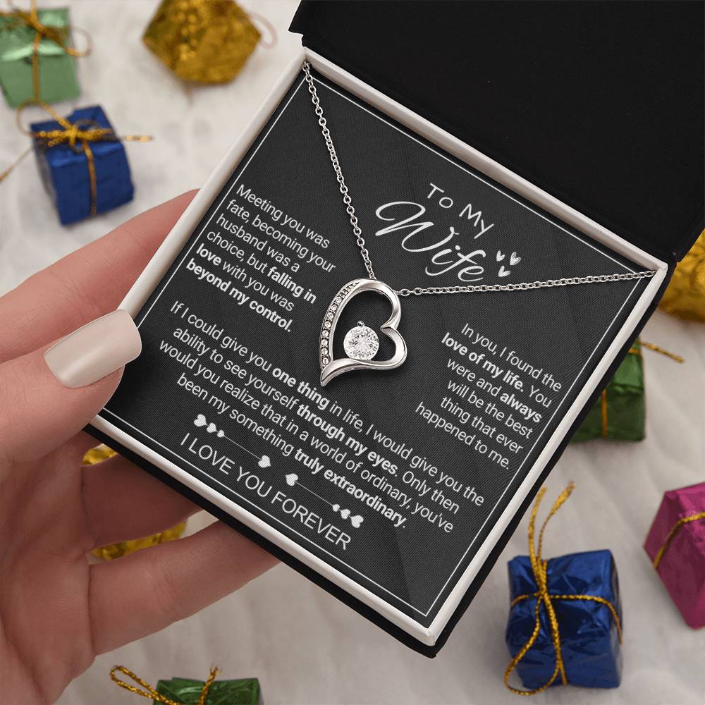 My Wife - Extraordinary - Forever Love Forever Love Necklace