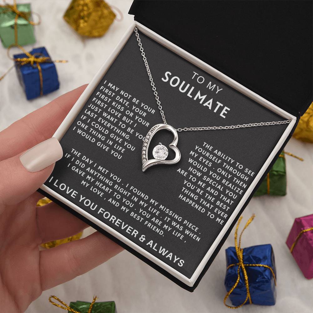 Beautiful Soulmate Forever Love Necklace