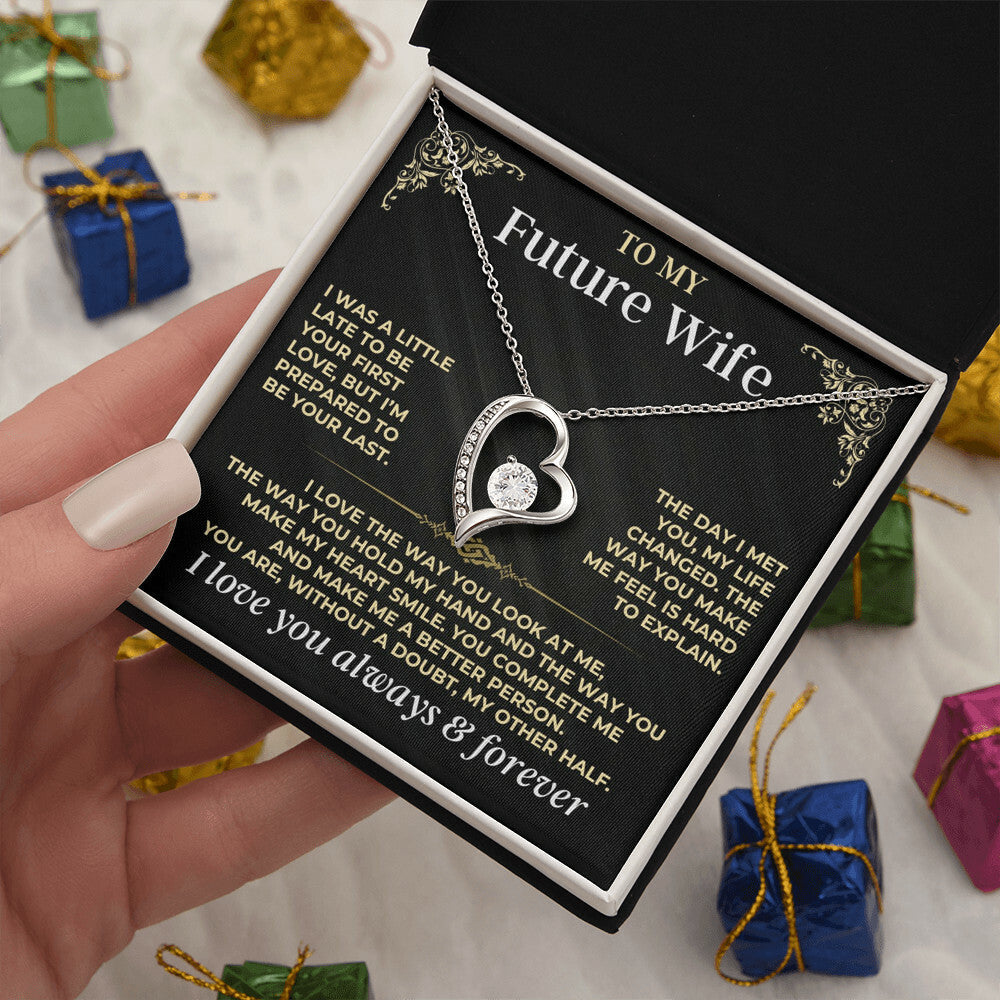 To My Future Wife - Forever Love Gift Set - Forever Love Necklace