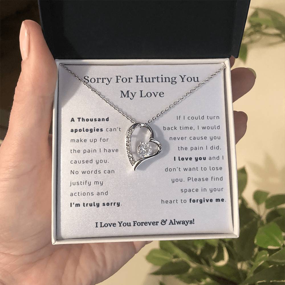 Sorry My Love - Forever Love Necklace