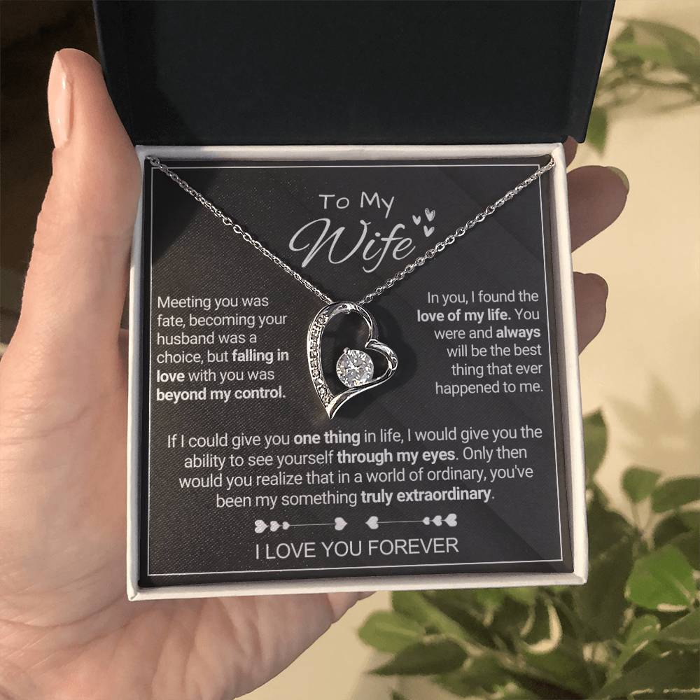 My Wife - Extraordinary - Forever Love Forever Love Necklace