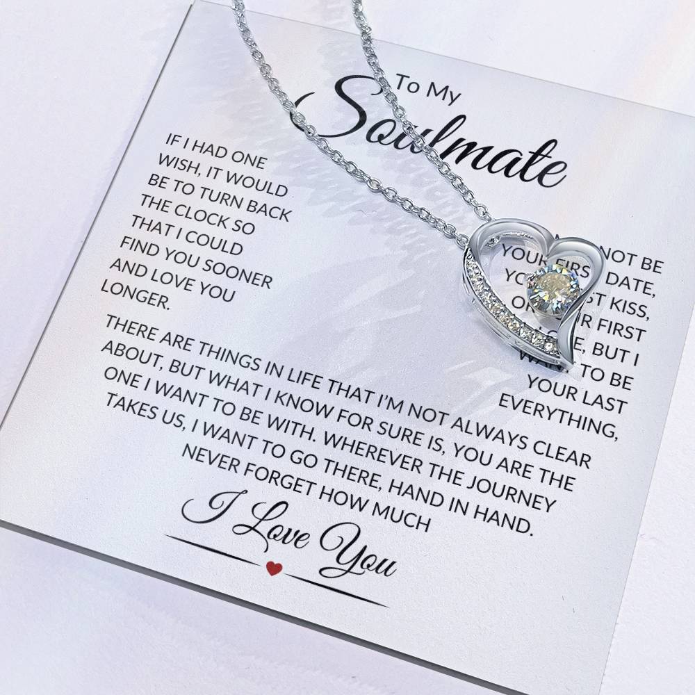 Soulmate Last Everything W Forever Love Necklace ?? Forever Love Necklace