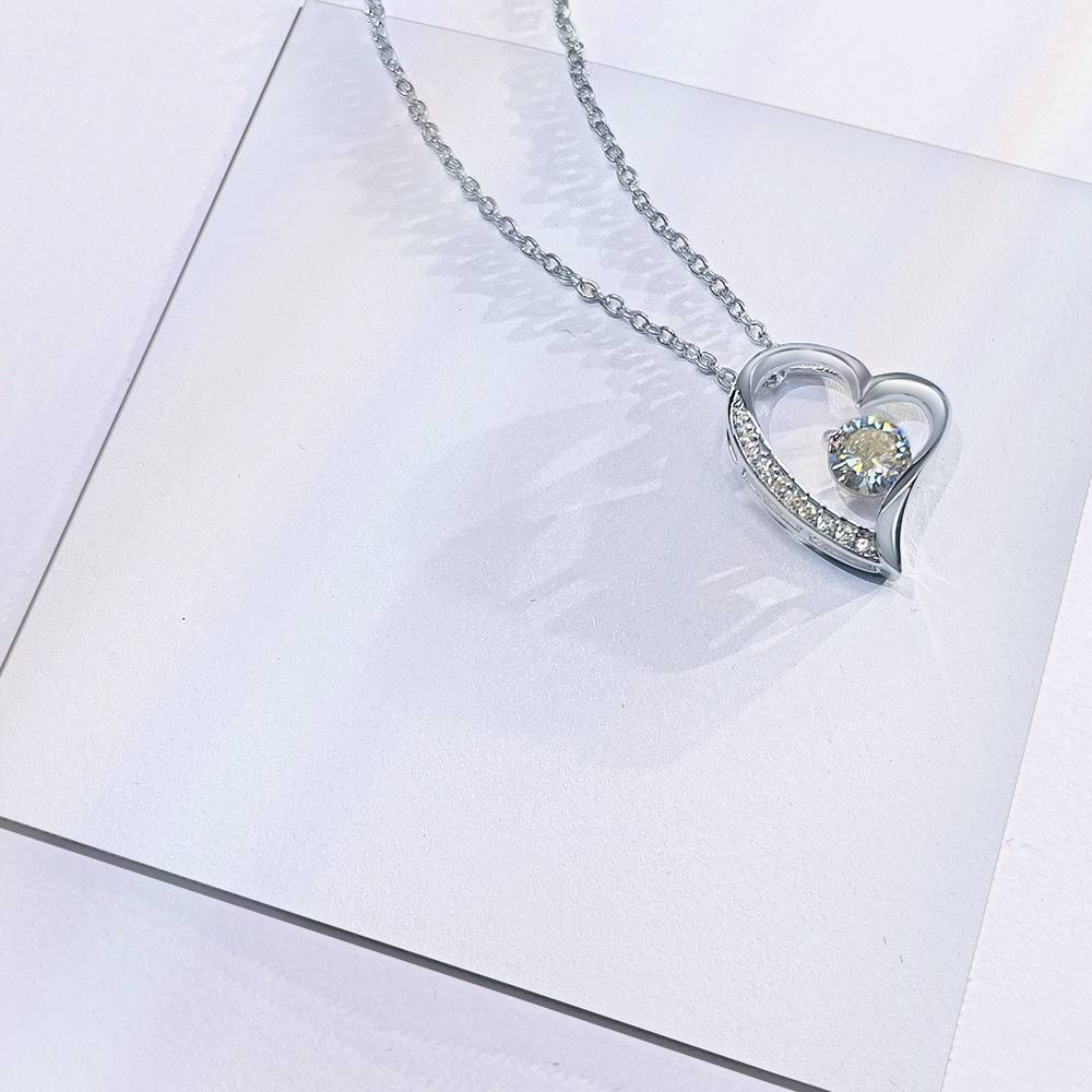 To My Daughter - The Proudest Moment Forever Love Necklace