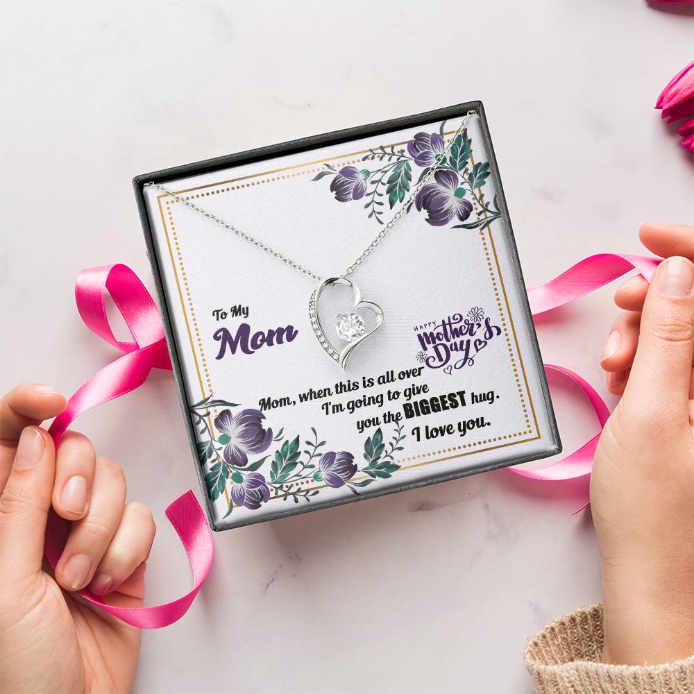 Mother's Day Necklace Necklace For Mom Mother's Day Necklace Best Gift For Mom Mother's Day Gift 2 1 Forever Love Necklace