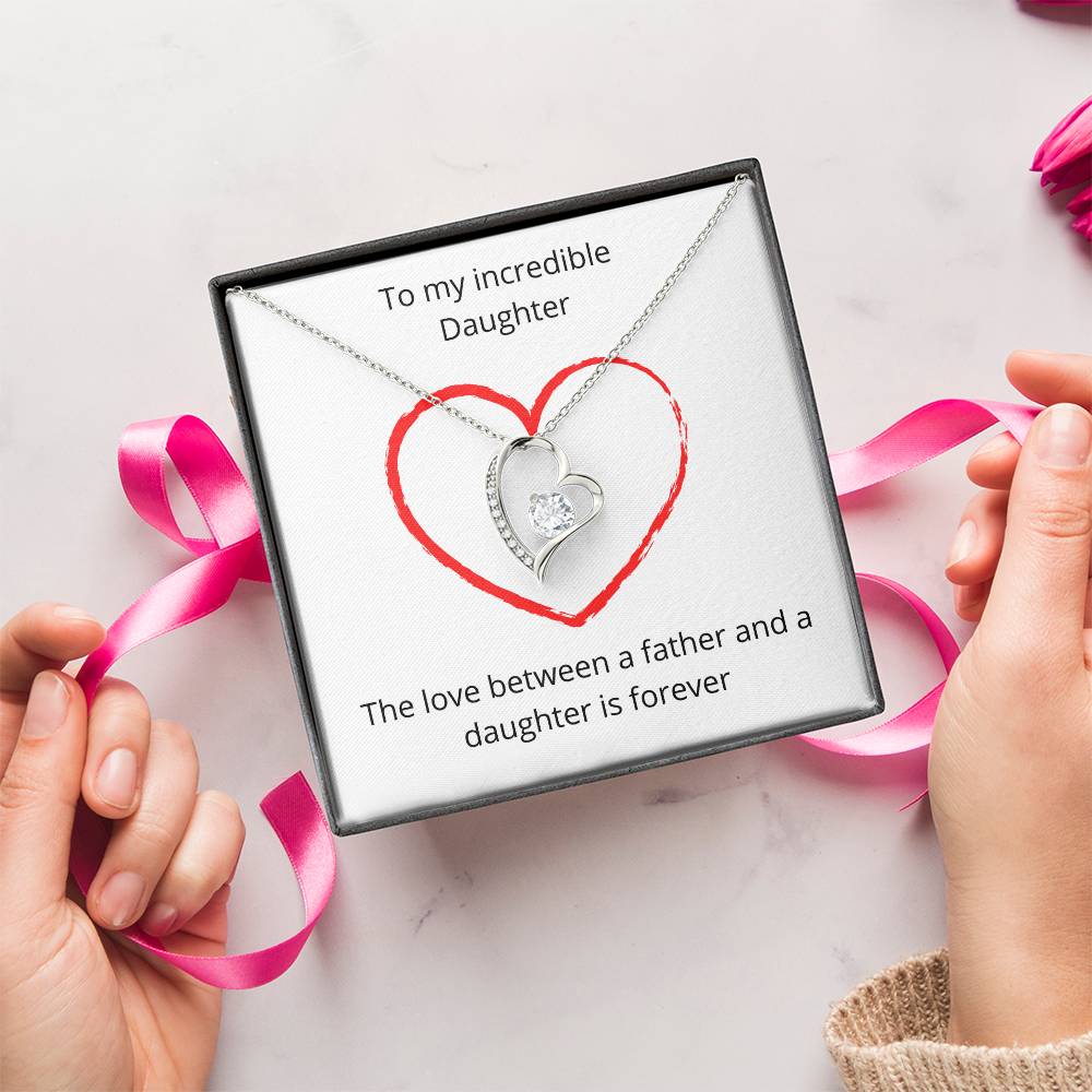 Incredible Daughter P2d2bw 1 Forever Love Necklace