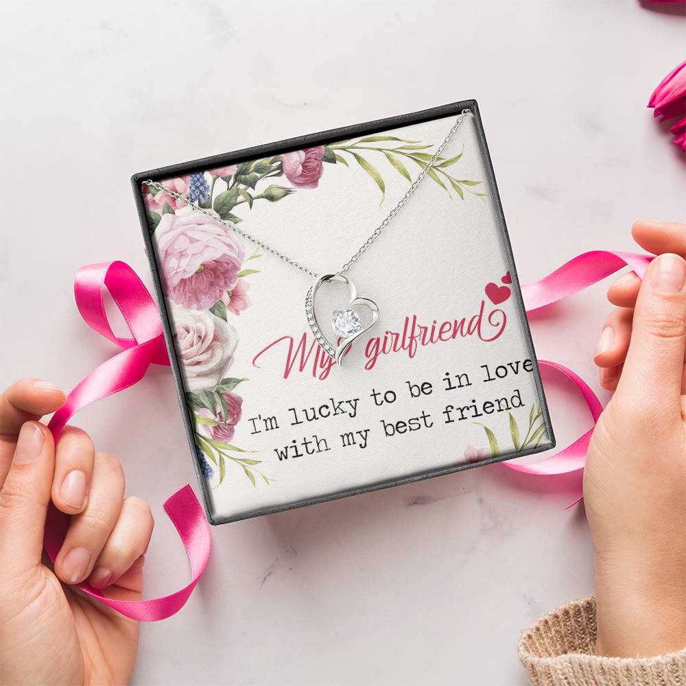 Girlfriend Birthday Gift Jewelry Girlfriend Necklace Necklace For Girlfriend From Boyfriend Necklace For Girlfriend Girlfriend Forever Love Necklace