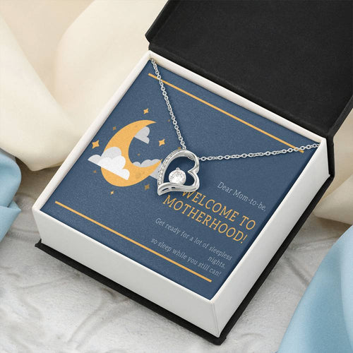 Mothers Day Gift From Bump Gift For Mom From Bump Gift For Expecting Mom Mom To Be Necklace Pregnancy Gift Expectant Mother Soon To Forever Love Necklace