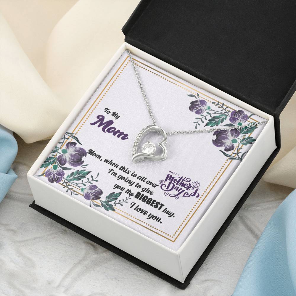 Mother's Day Necklace Necklace For Mom Mother's Day Necklace Best Gift For Mom Mother's Day Gift 2 1 Forever Love Necklace
