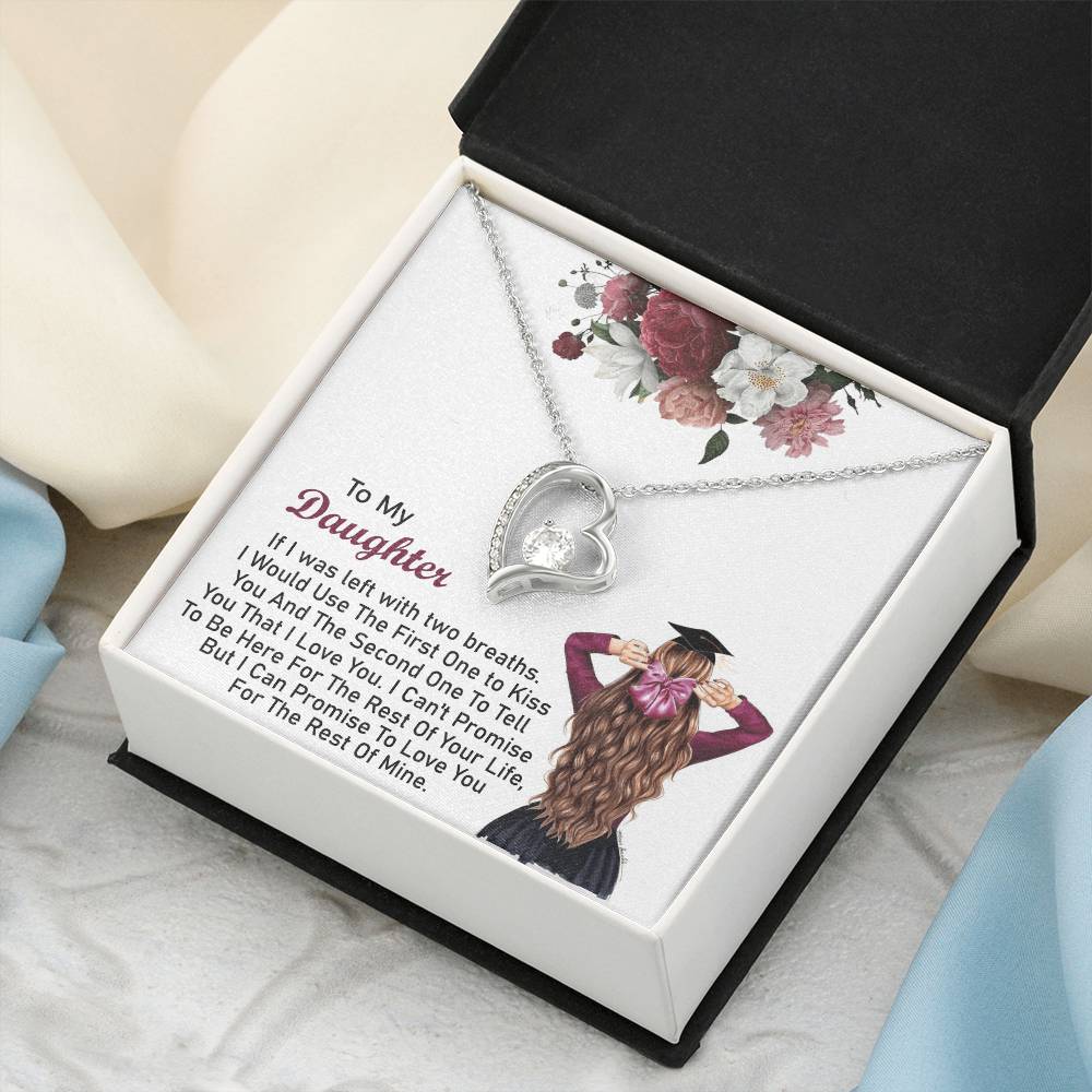 Graduation Gift For Daughter Graduation Day Necklace 1 Forever Love Necklace