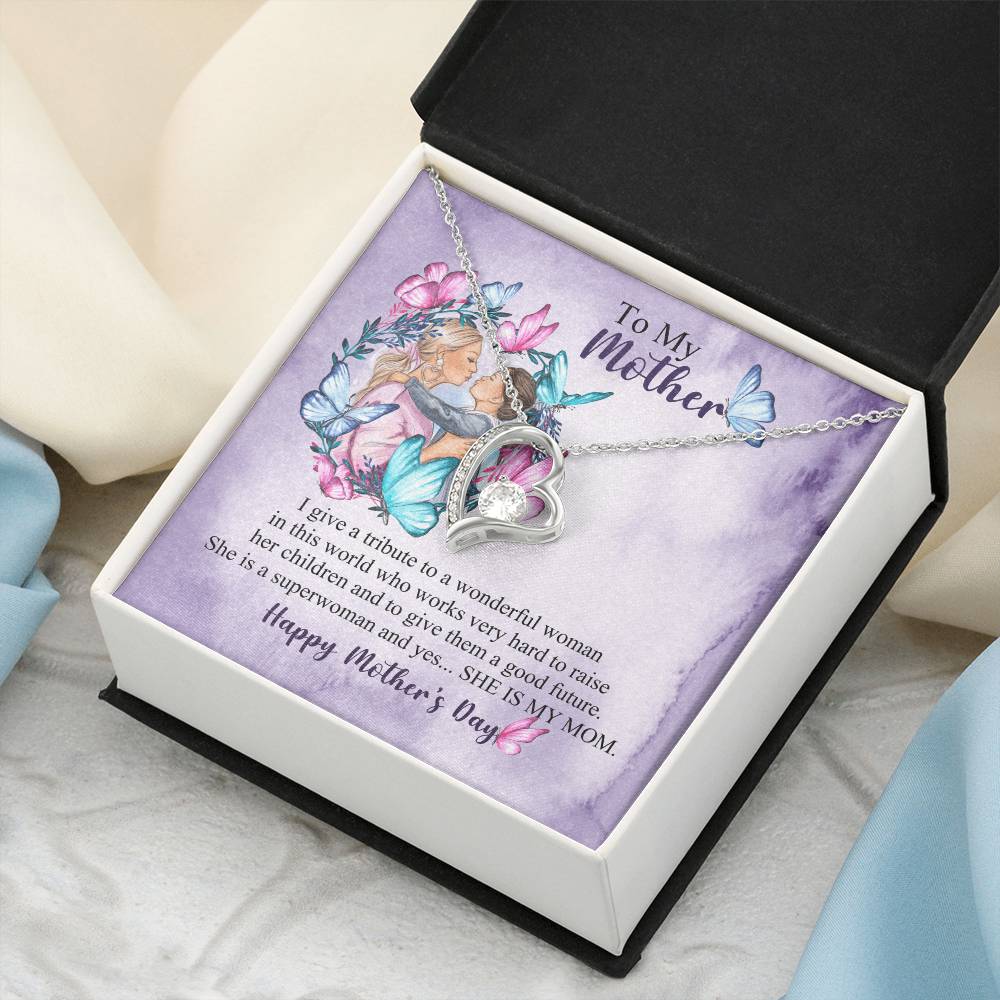 To My Mom 15 Forever Love Necklace