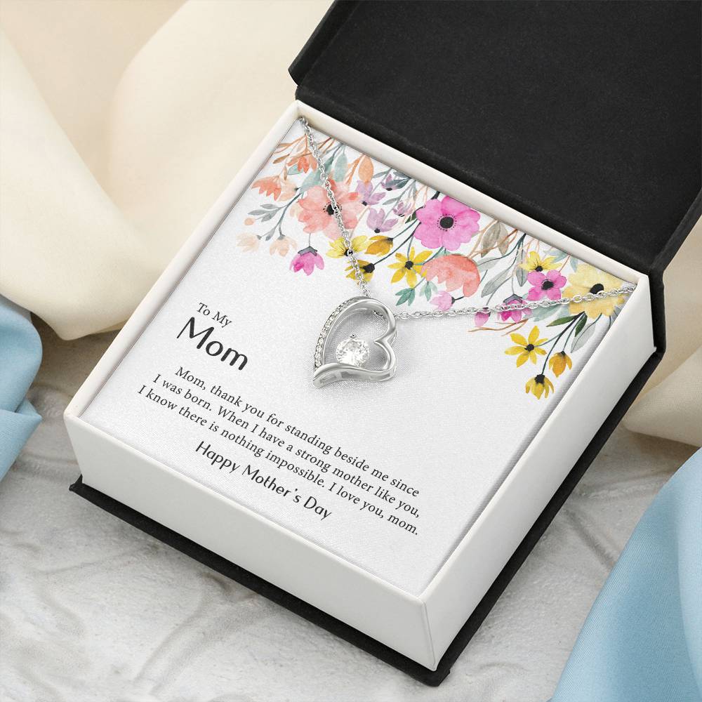 Mother's Day Gift Necklace For Mom Mother's Day Necklace Best Gift For Mom Mother's Day Necklace 3 Forever Love Necklace