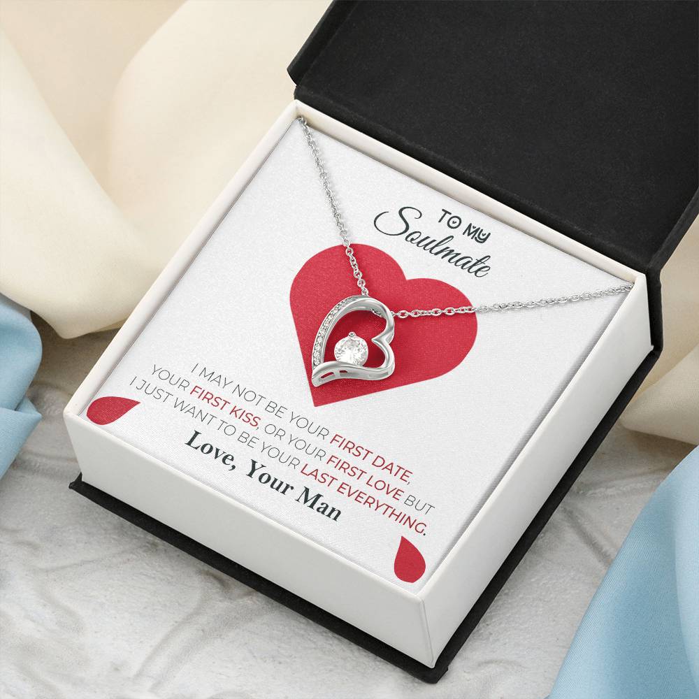 I Just Want To Be Your Last Everything To Soulmate 2 Forever Love Necklace