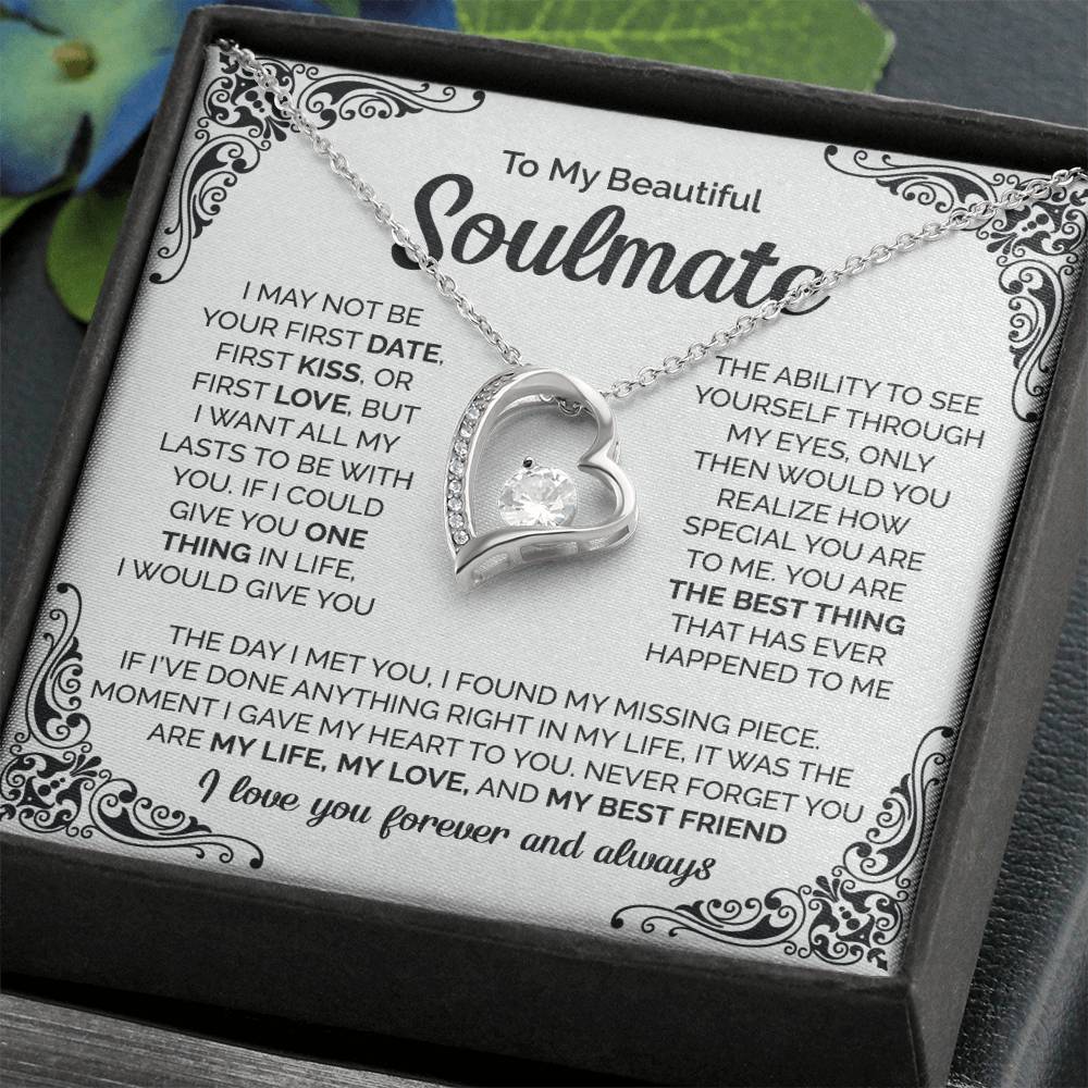 You Are My Life, My Love, And My Best Friend - Forever Love Necklace