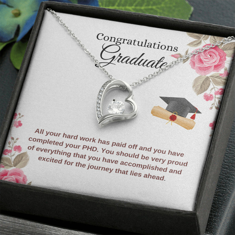 For Graduation Congratulations - Forever Love Necklace Forever Love Necklace