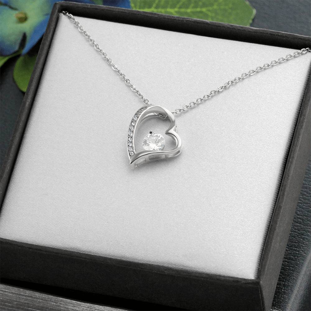 To My Daughter - The Proudest Moment Forever Love Necklace