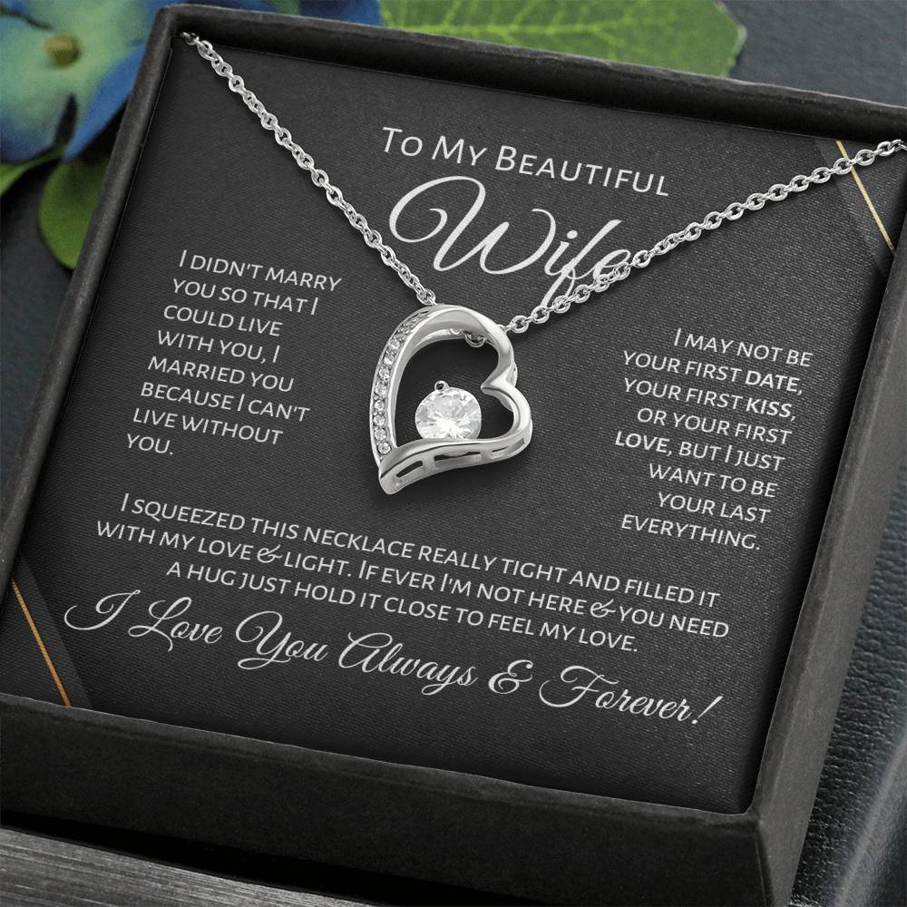 To My Beautiful Soulmate - Love & Light - P1C Forever Love Necklace