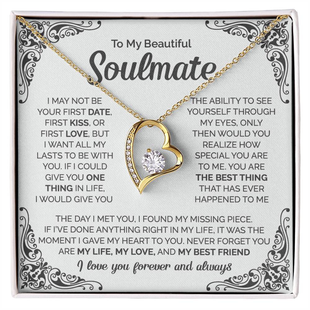 My Life, My Love And My Best Friend - 0020D Her - Forever Love Necklace Forever Love Necklace
