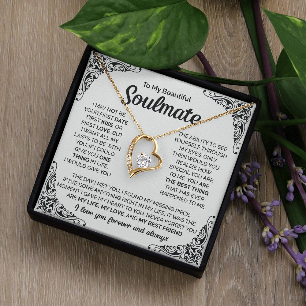 You Are My Life, My Love, And My Best Friend - Forever Love Necklace