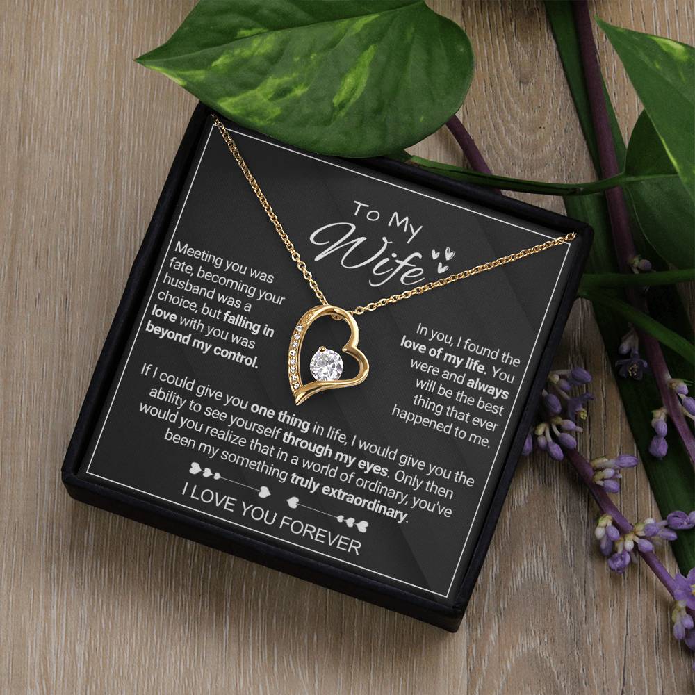 My Wife - Extraordinary - Forever Love Forever Love Necklace