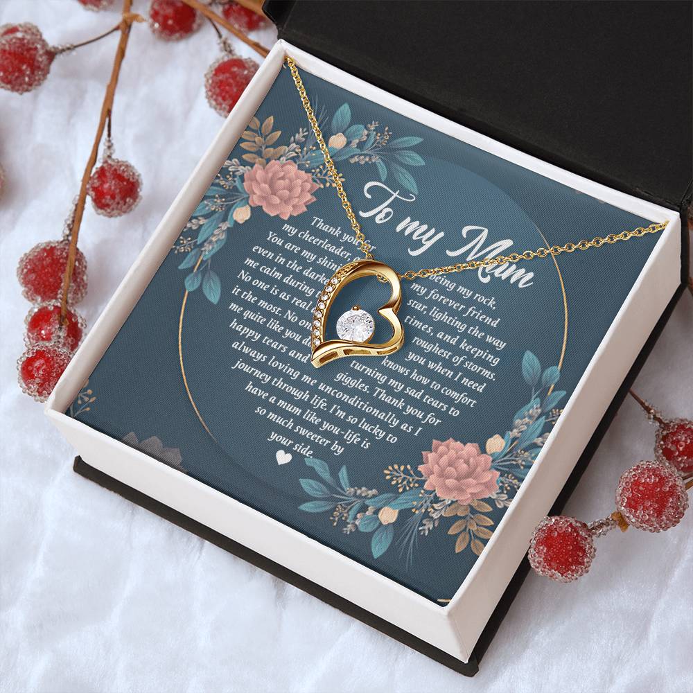 To My Mum Forever Love Necklace
