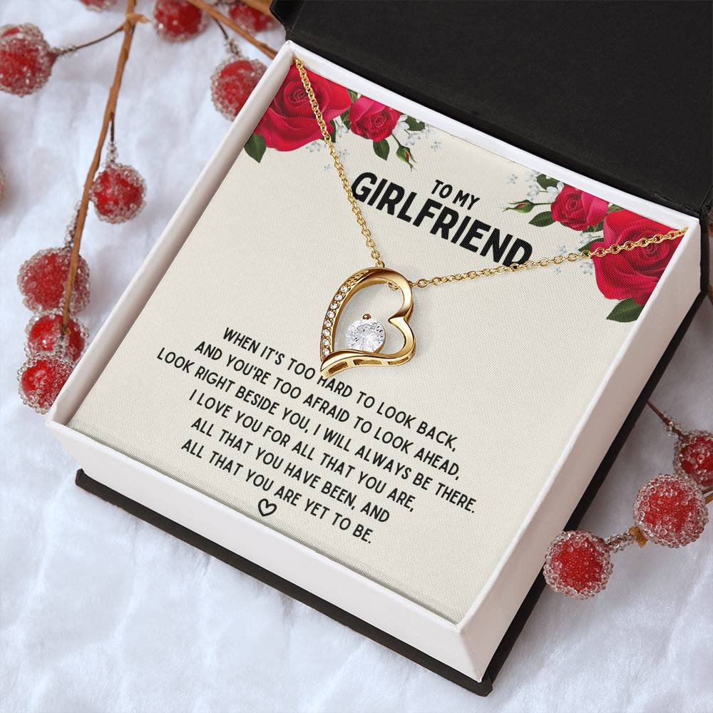 To My Girlfriend I’ll Always Be There Necklace 1 Forever Love Necklace