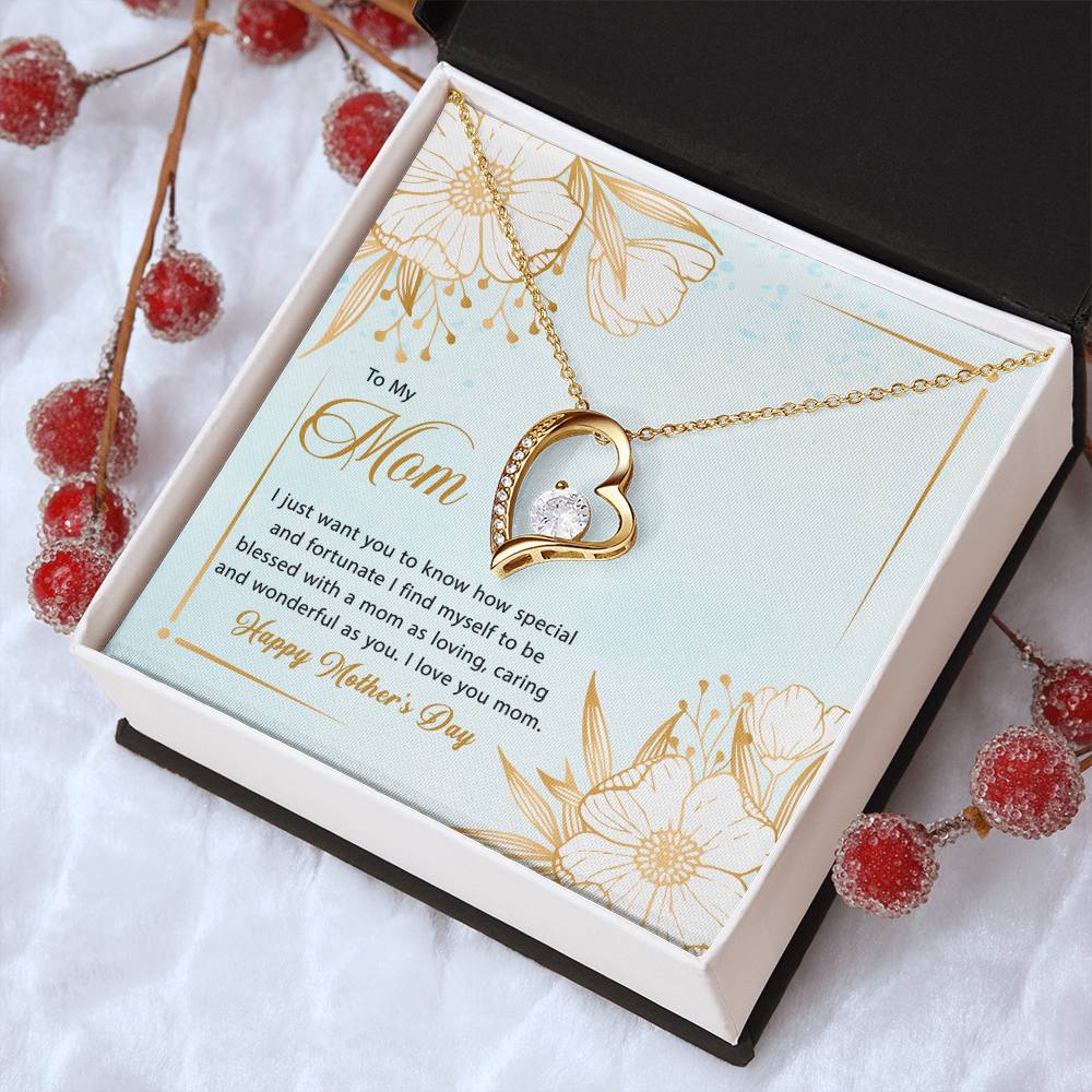 Mother Necklace Customize Gift?? Mother's Day Gift Alluring Necklace Forever Love Necklace