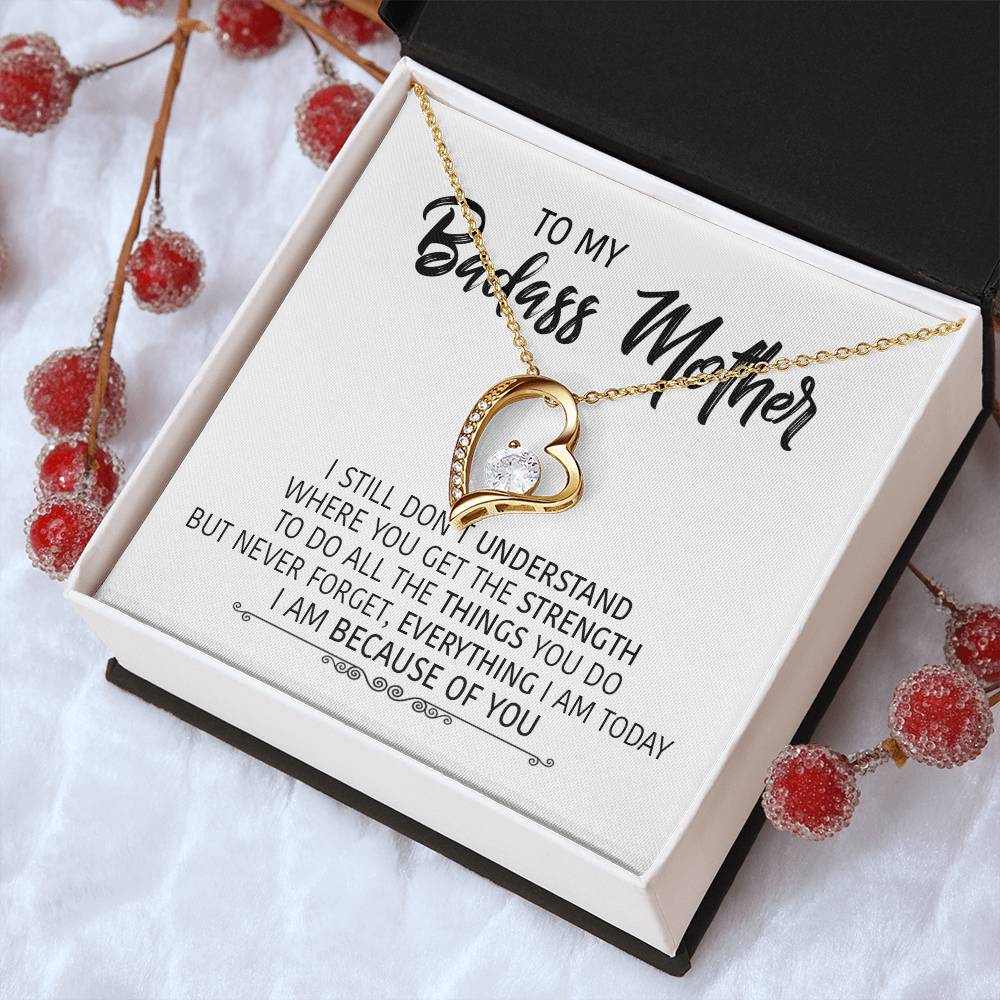 Perfect Gift For Mom Forever Love Necklace
