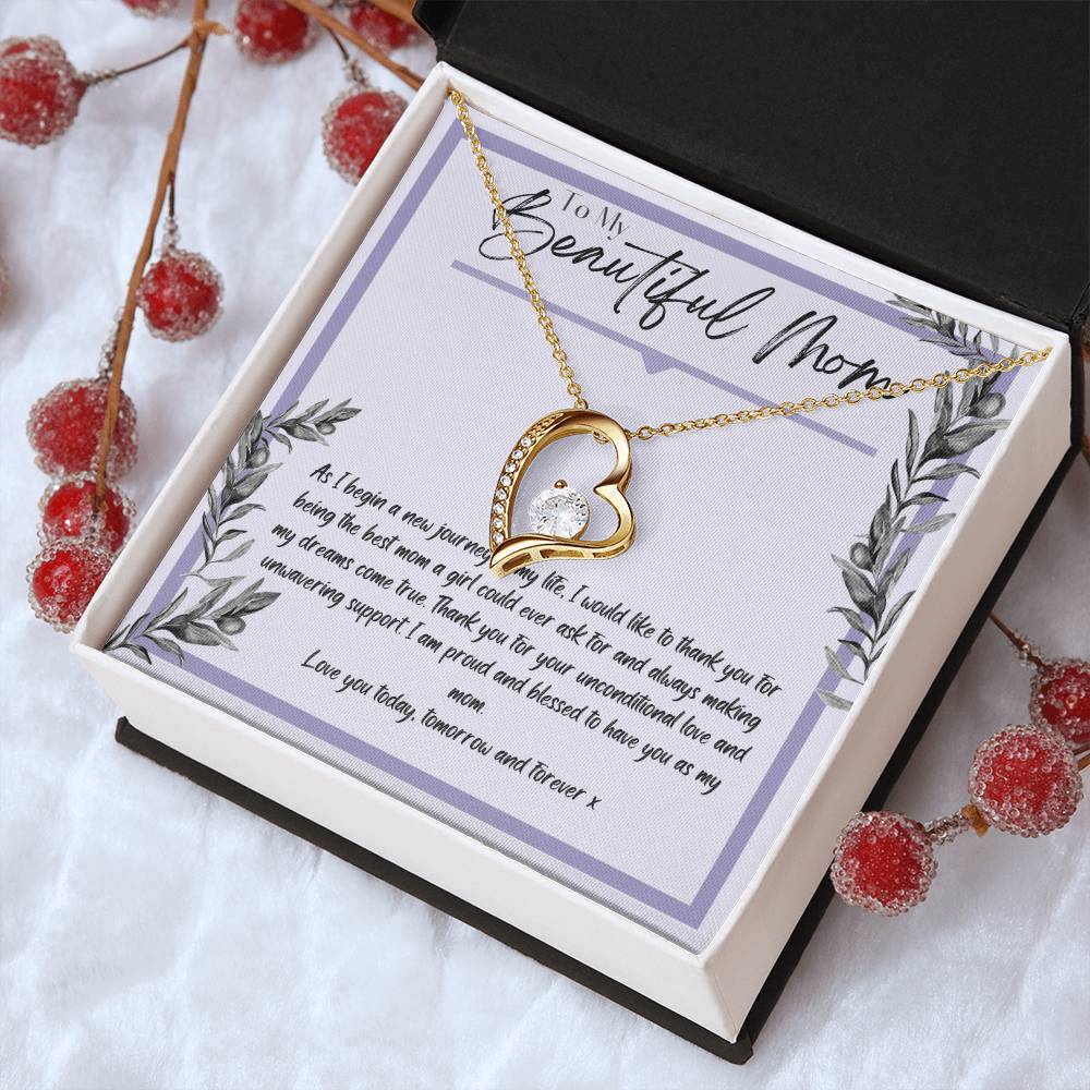 Beautiful Mum Forever Love Necklace