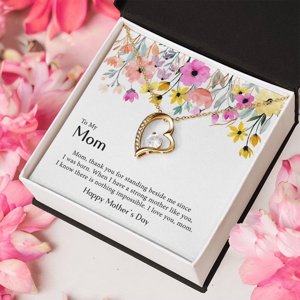 Mother's Day Gift Necklace For Mom Mother's Day Necklace Best Gift For Mom Mother's Day Necklace 3 Forever Love Necklace