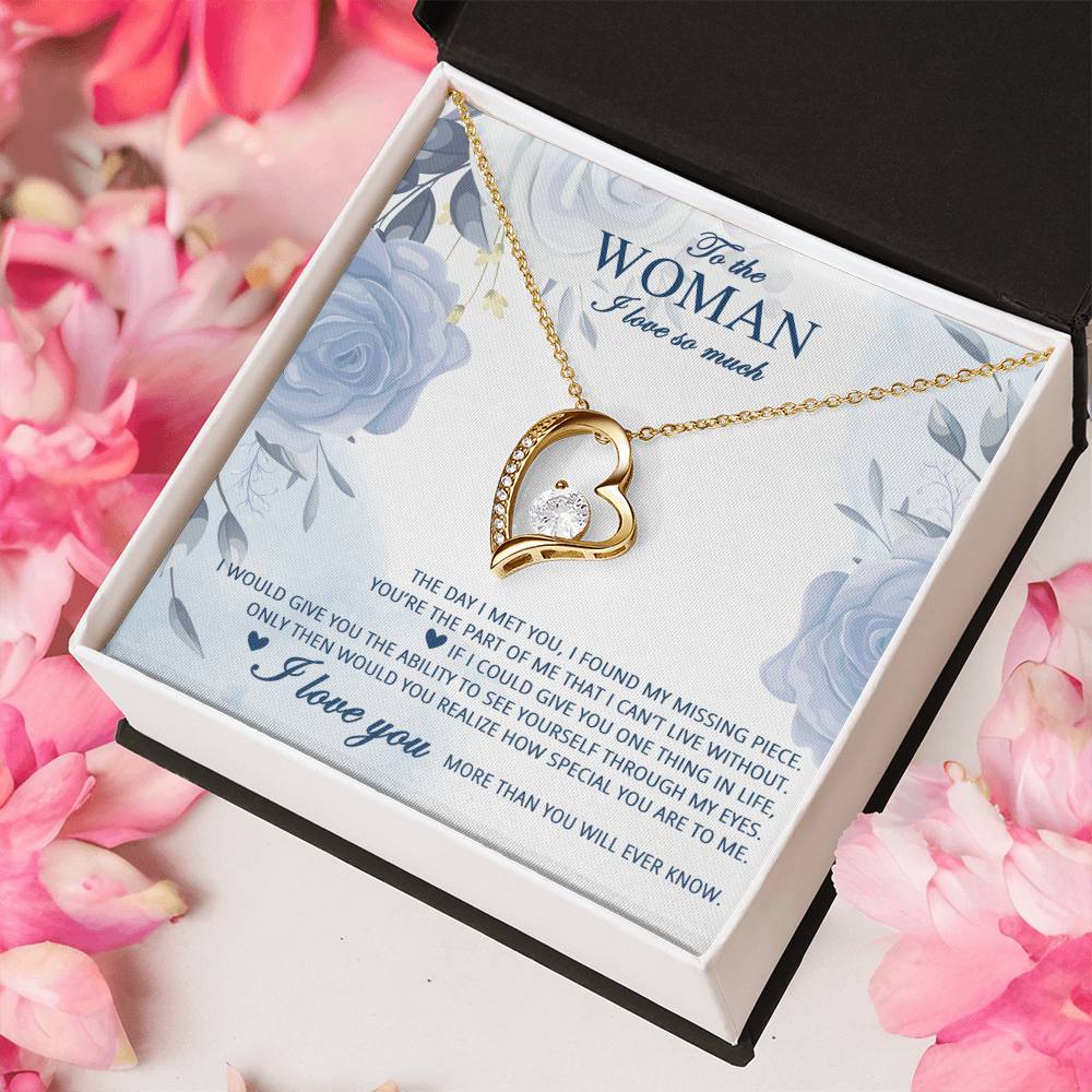Woman I Love So Much 1 Forever Love Necklace
