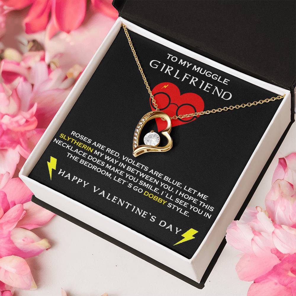 To My Girlfriend Exquisite Necklace For That Harry Potter Nerd Forever Love Necklace