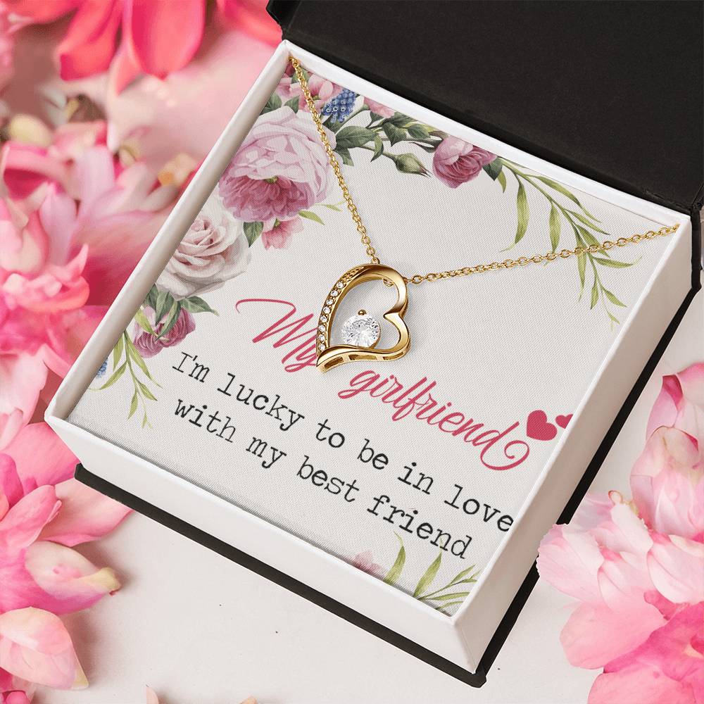 Girlfriend Birthday Gift Jewelry Girlfriend Necklace Necklace For Girlfriend From Boyfriend Necklace For Girlfriend Girlfriend Forever Love Necklace