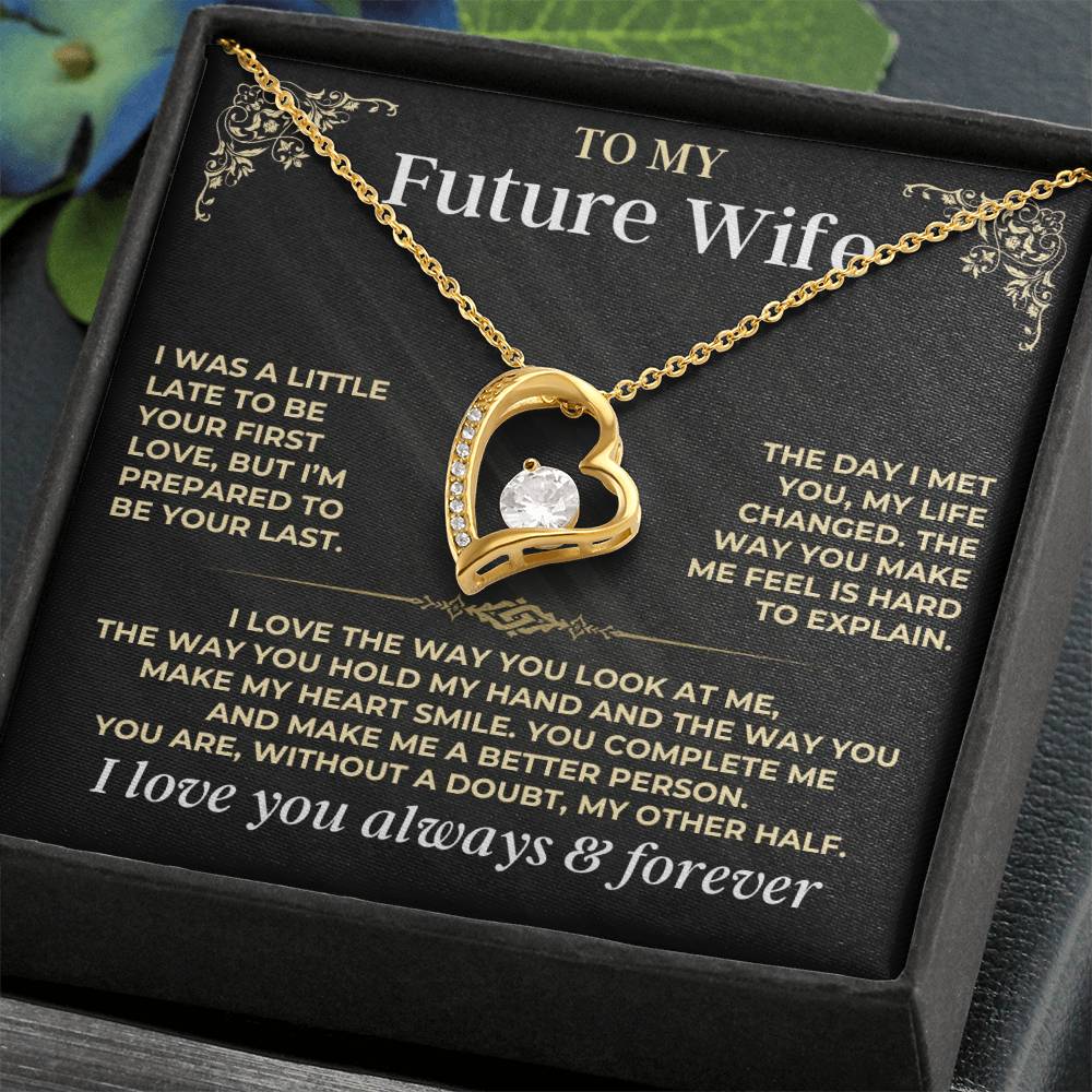 To My Future Wife - Forever Love Gift Set - Forever Love Necklace
