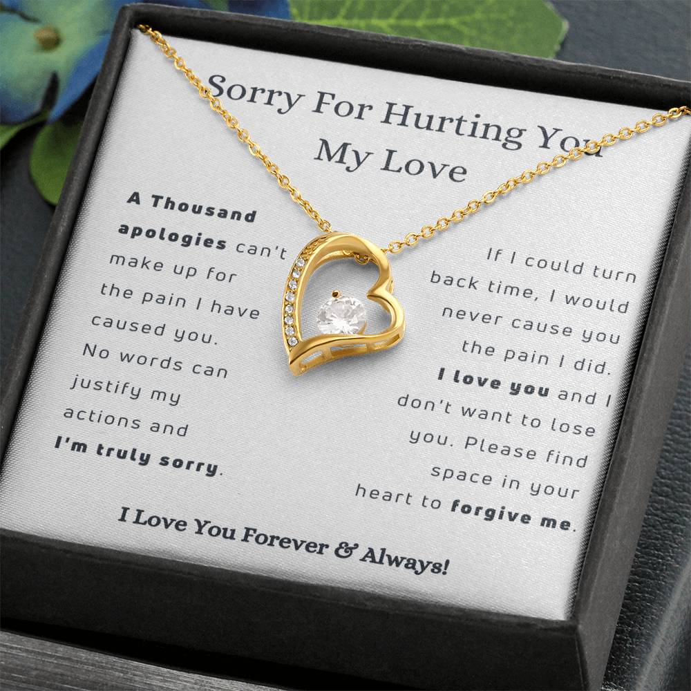 Sorry My Love - Forever Love Necklace