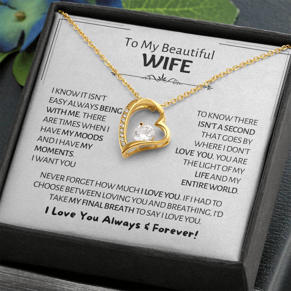 My Beautiful Wife - Moods & Moments - Forever Love Forever Love Necklace