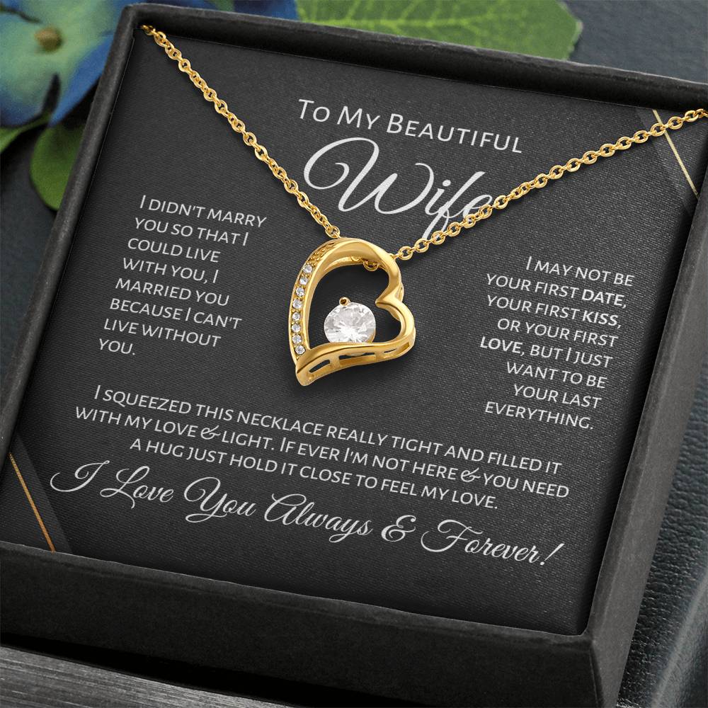 To My Beautiful Soulmate - Love & Light - P1C Forever Love Necklace