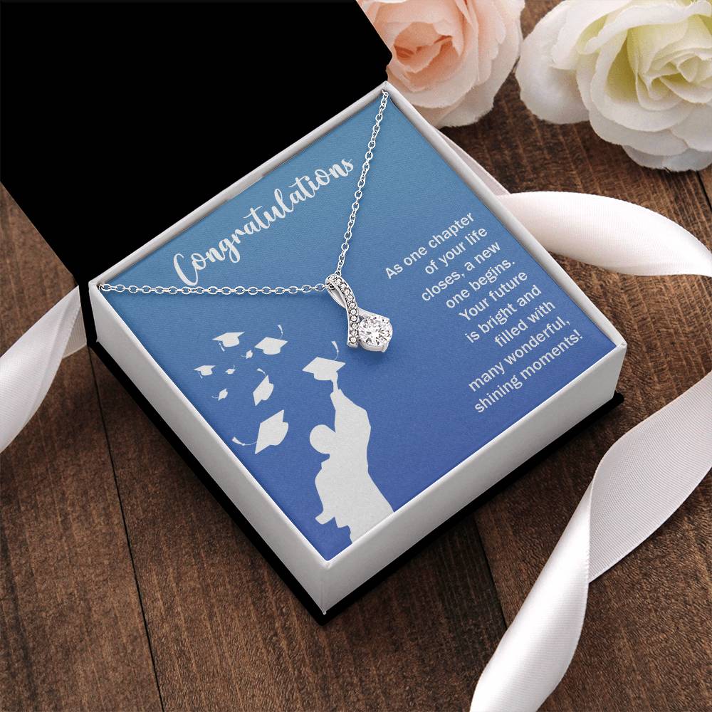To My Daughter - Graduation Gift - Alluring Beauty Necklace Alluring Beauty Necklace