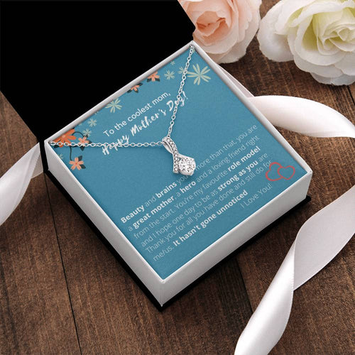 Beauty And Brains You’Re More Than That Alluring Beauty Necklace