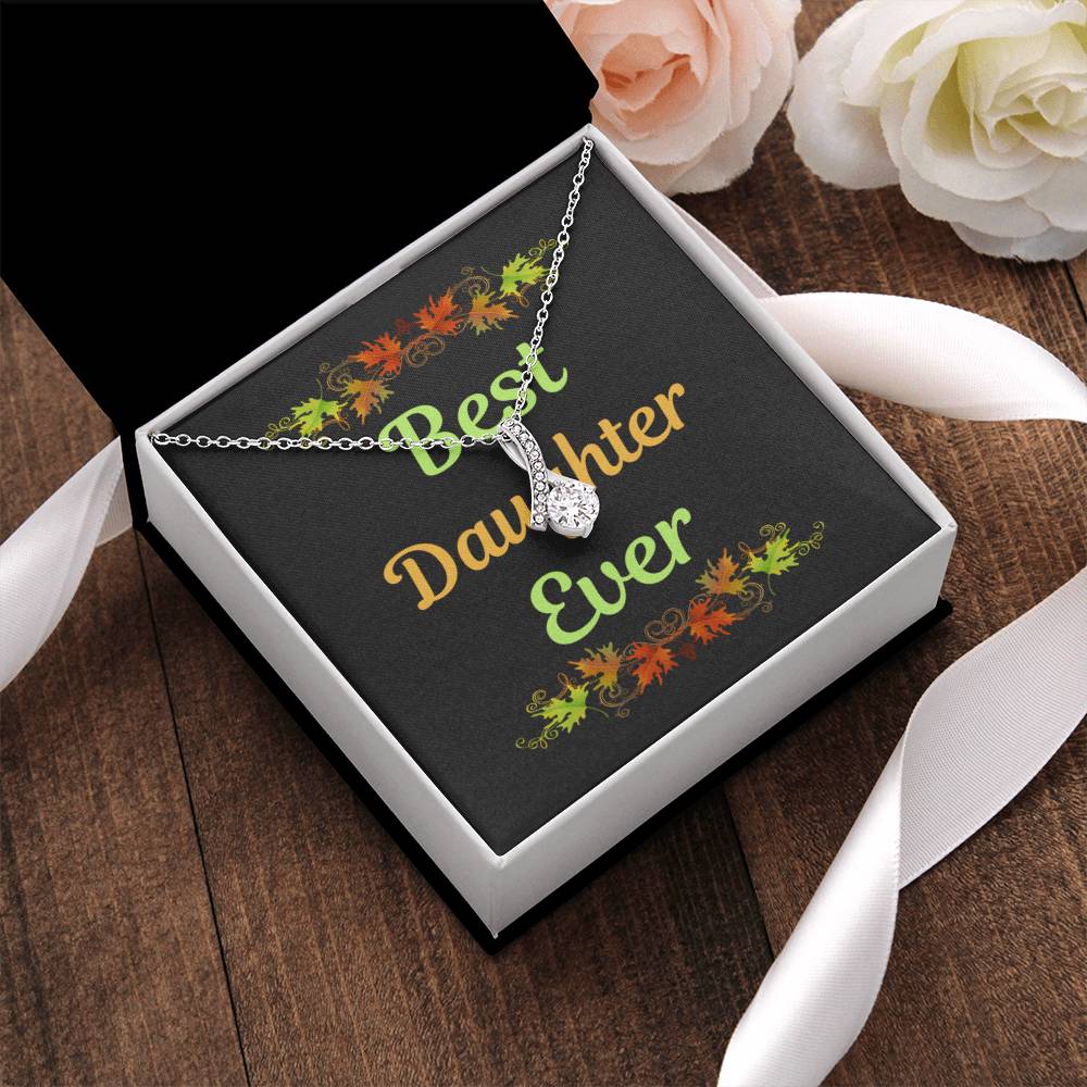 Best Daughter Ever 1 Alluring Beauty Necklace