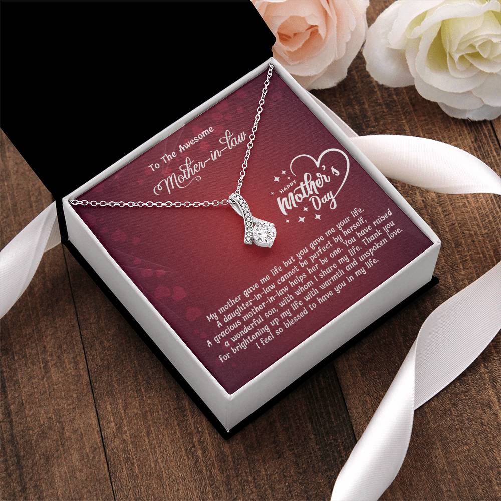 Alluring Beauty Necklace - For Mother In Law 1 Alluring Beauty Necklace