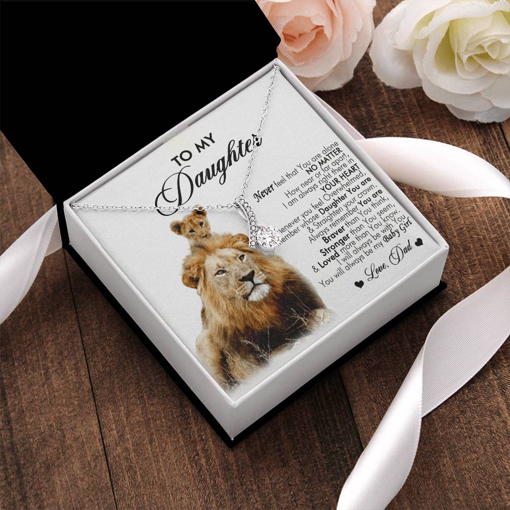 To My Daughter Alluring Beauty Necklace 1 Alluring Beauty Necklace