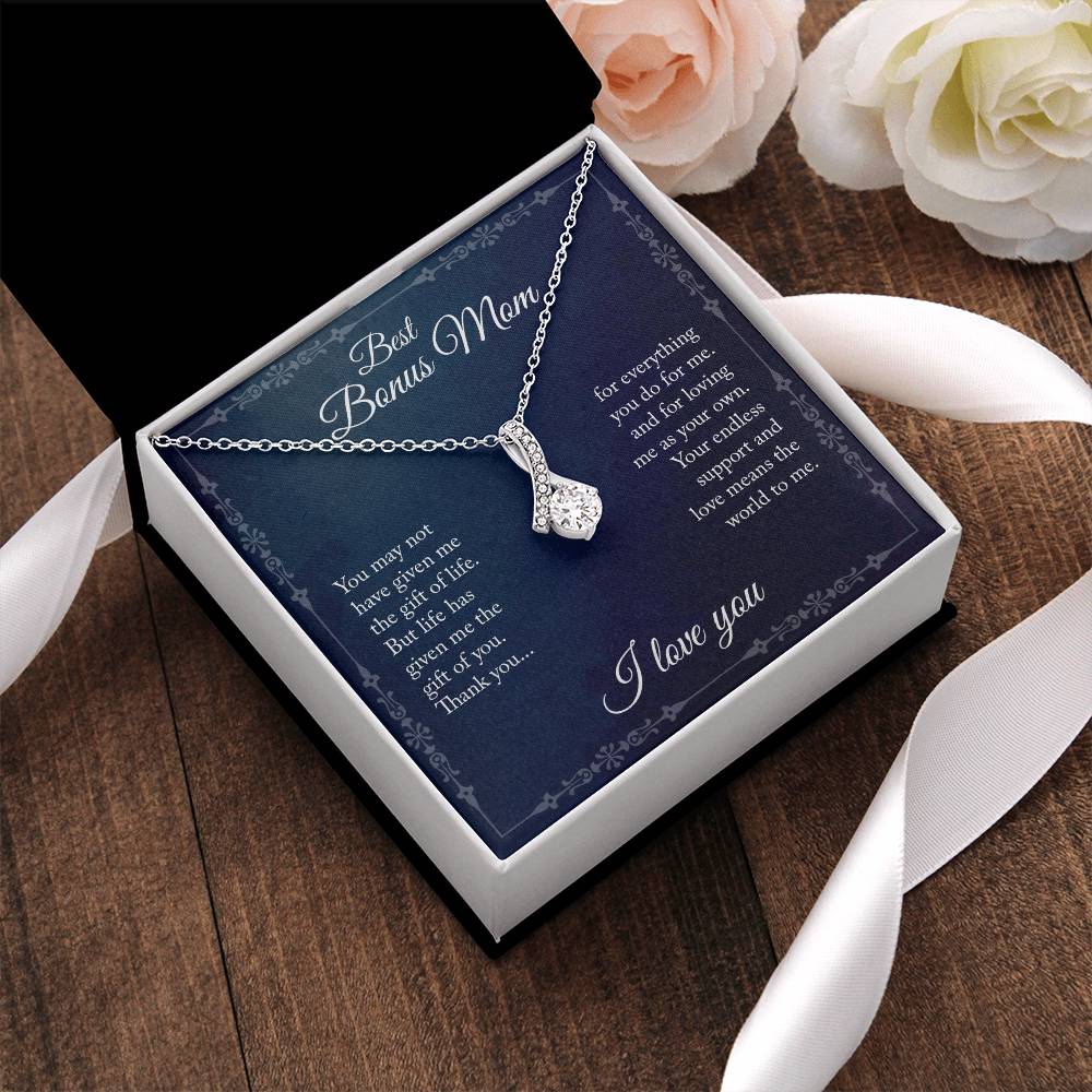 Best Bonus Mom - Alluring Beauty Necklace Alluring Beauty Necklace