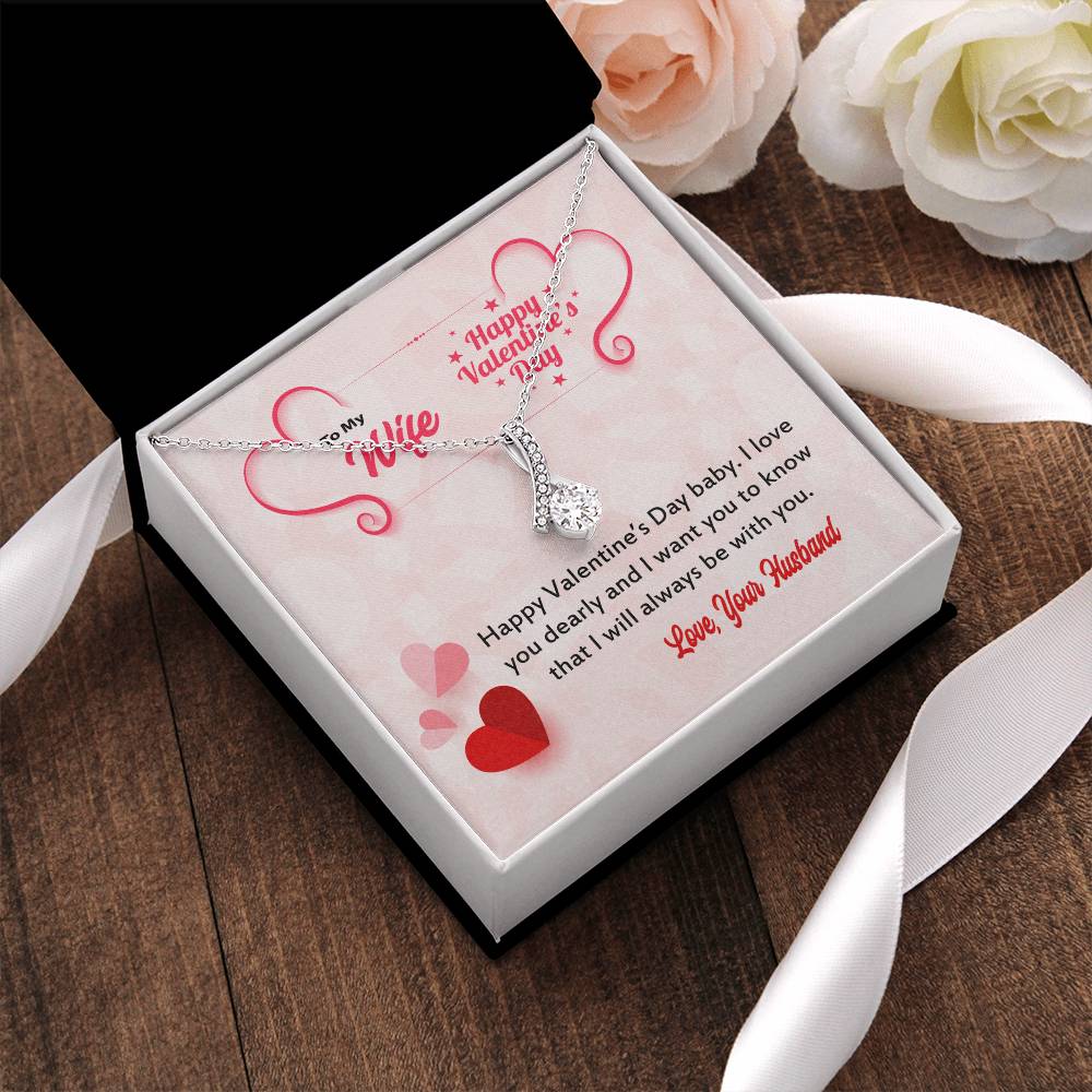 Most Loved Gifts For Valentine's Day Gift For Wife Romantic Gifts For Wife Valentine's Day Gift Alluring Beauty Necklace