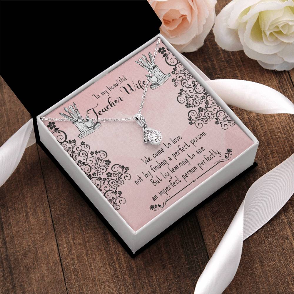 Beautiful Teacher Wife Alluring Beauty Necklace