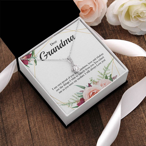 Alluring Necklace For Grandma Alluring Beauty Necklace